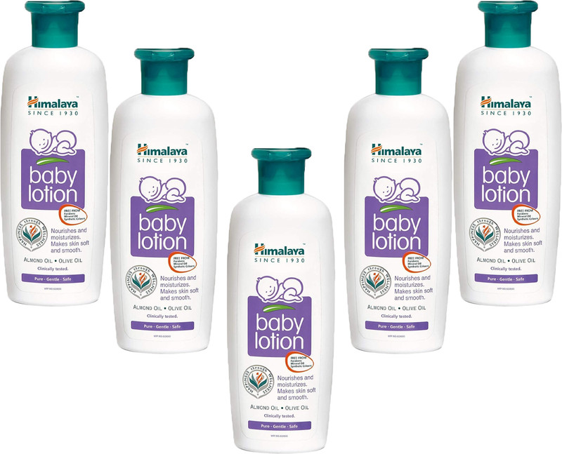 HIMALAYA BABY LOTION 100ml ( Pack of 5)(500 ml)