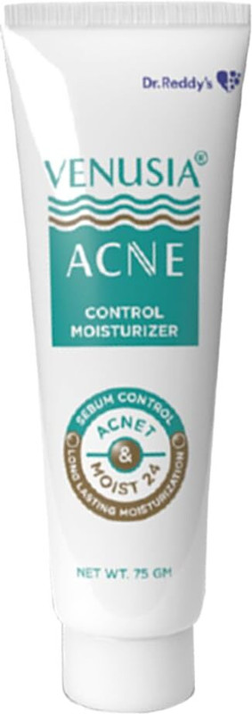 Dr. Reddy's Venusia Acne Control Moisturizer | Pore Minimising & Hydrating | For Oily Skin(75 g)