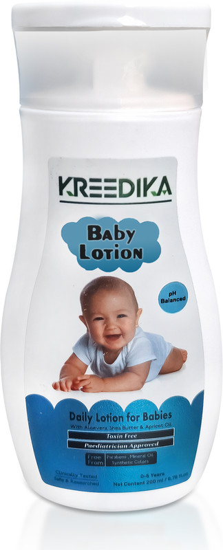 KREEDIKA Pure & Gentle Baby Lotion for Tender Skin 200ml(200 ml)
