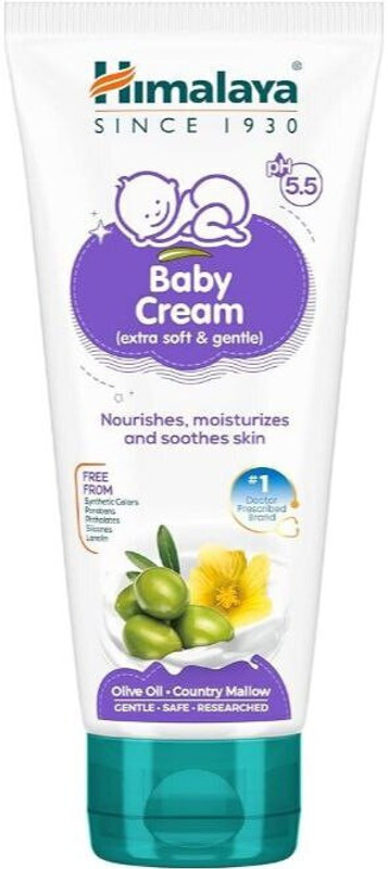 HIMALAYA Baby Cream 200 ml (TUBE Pack) India (200 ml)(200 ml)