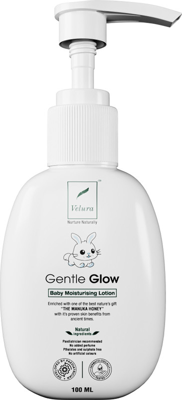 Velura Gentle Glow Baby Moisturizing Lotion for Skin Hydration & Nourishment(100 ml)