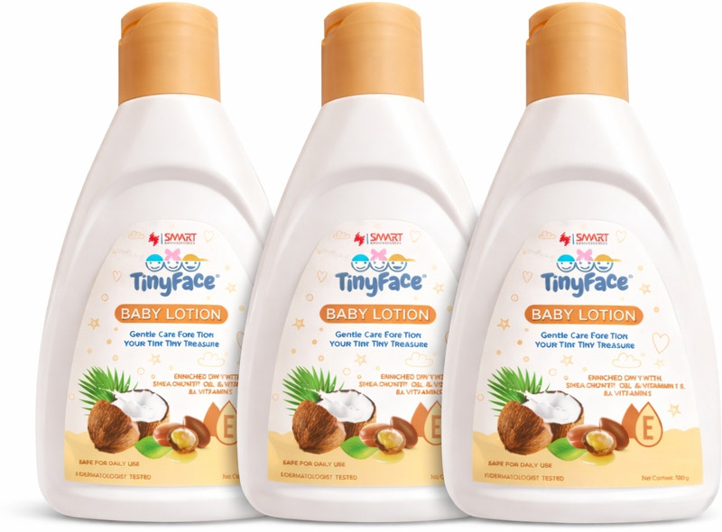tinyface Moisturizing Baby Lotion – For Soft, Smooth & Rash-Free Skin(300 g)