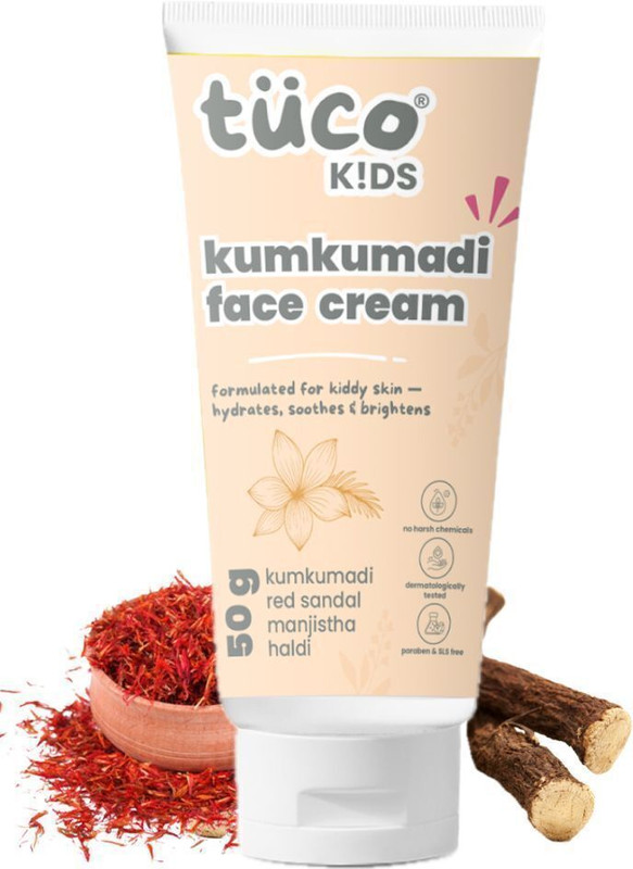 TuCo Kumkumadi Face Cream for Kids & Babies | Gentle, Safe & Parent-Trusted Care(50 g)