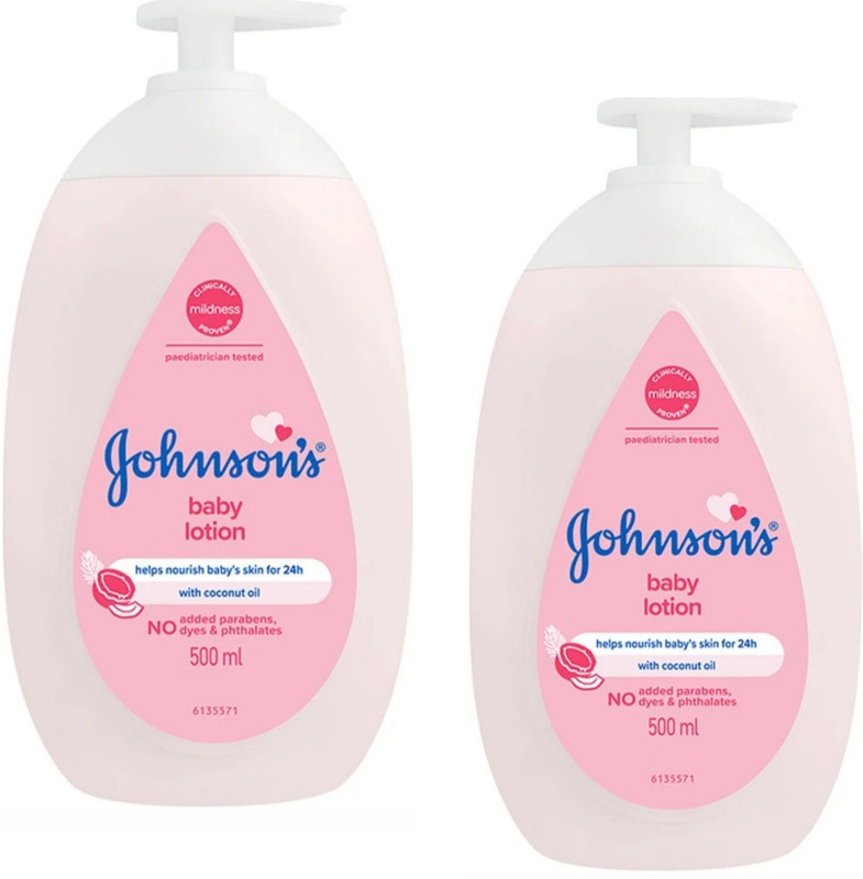 JOHNSON'S Baby Lotion for soft skin 500×2(1000 ml)