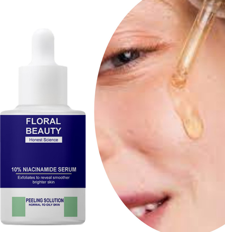 FLORAL BEAUTY Face Skin Serum | 10% Niacinamide Serum + Zinc PCA 2% for Acne, Spots, Scars,(99 g)