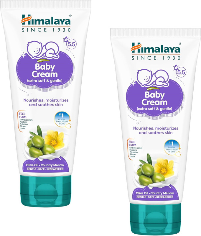 HIMALAYA Baby Care Baby Cream 100grm pack of 2(200 g)