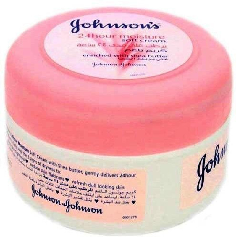 JOHNSON'S 24hrs Moisturizing Cream(200 ml)