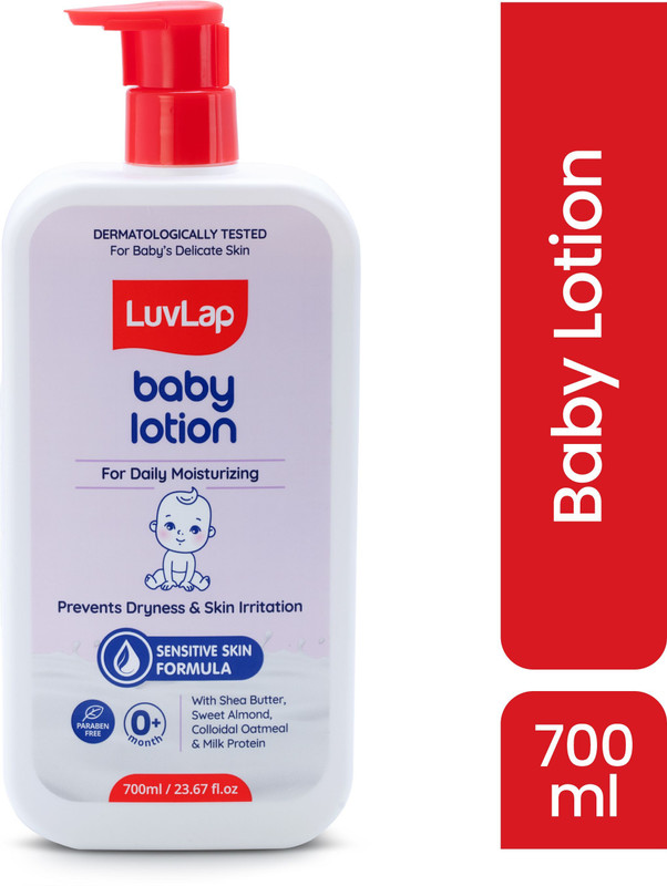 LuvLap Baby Lotion with Milk Protein(700 ml)