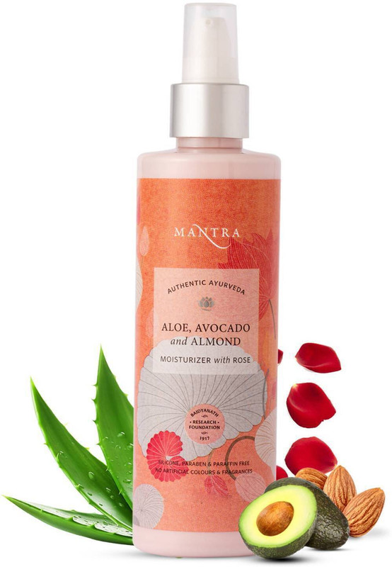 MANTRA Aloe, Avocado and Almond Moisturiser with Rose | Moisturises Skin & Radiant Look(100 ml)
