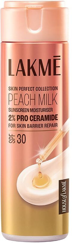 Lakmé Peach Milk Moisturiser SPF 30 with 2% Pro-Ceramide(200 ml)