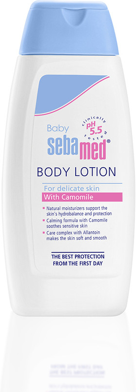 Sebamed Baby Body Lotion|pH 5.5|Long lasting moisturiser|Quickly absorbed(100 ml)