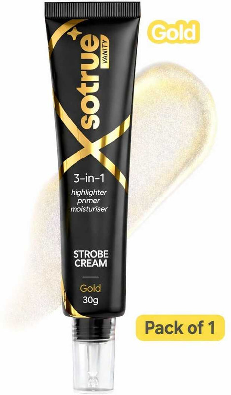 GROOVS Instant Glow Strobe Cream Gold(30 ml)