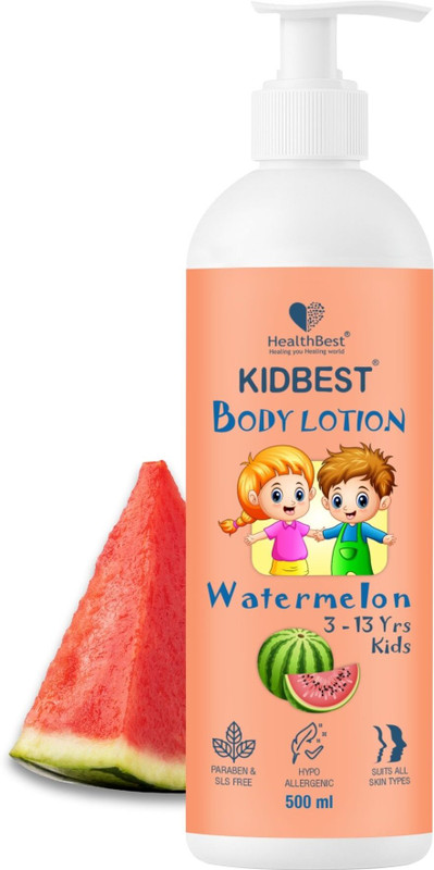 HealthBest Kidbest Body Lotion for Kids | 500ml(500 ml)