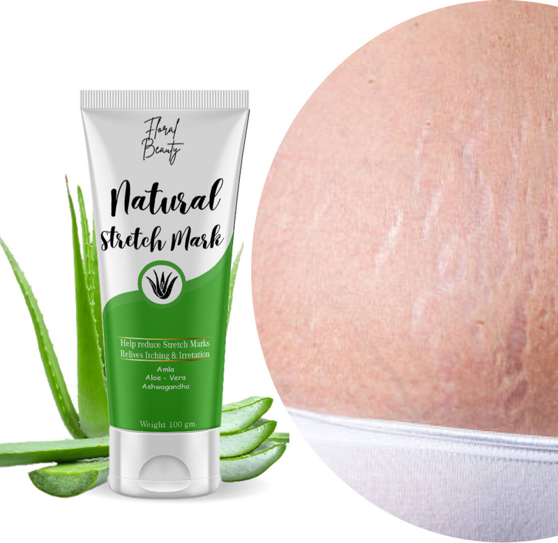 FLORAL BEAUTY 100%Pure Natural Stretch Mark During Pregnancy Stretch Mark Removal ORAGANIC(81.29 ml)