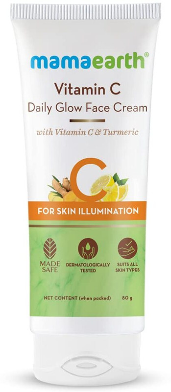 Mamaearth Daily Glow Face Serum With Vitamin C & Turmeric for Radiant Skin(30 ml)
