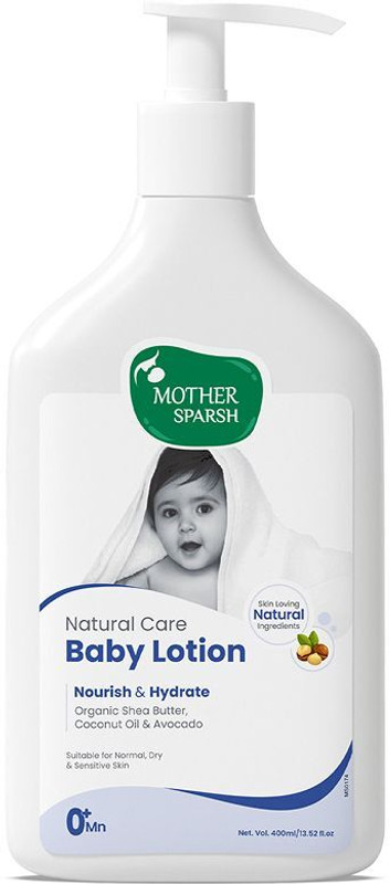 Mother Sparsh Natural Care Baby Lotion(400 ml)