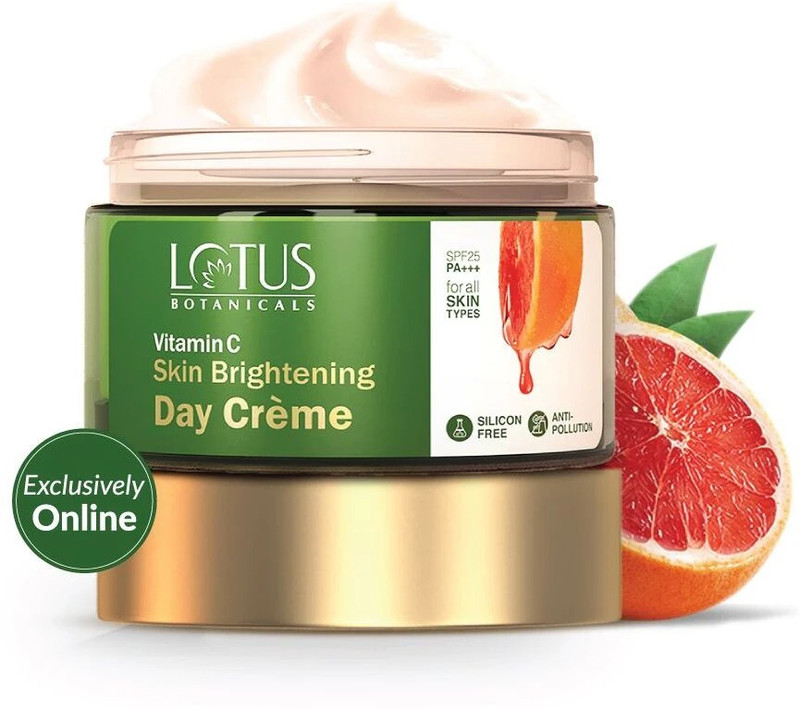 Lotus Botanicals Vitamin C Skin Brightening Day Cream SPF(50 g)