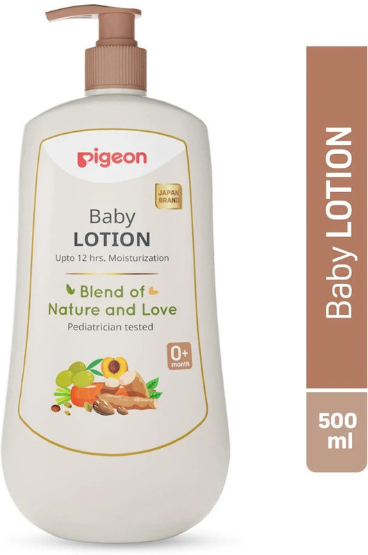 Pigeon Baby Lotion Upto 12hrs Moisturization 500ml(500 ml)