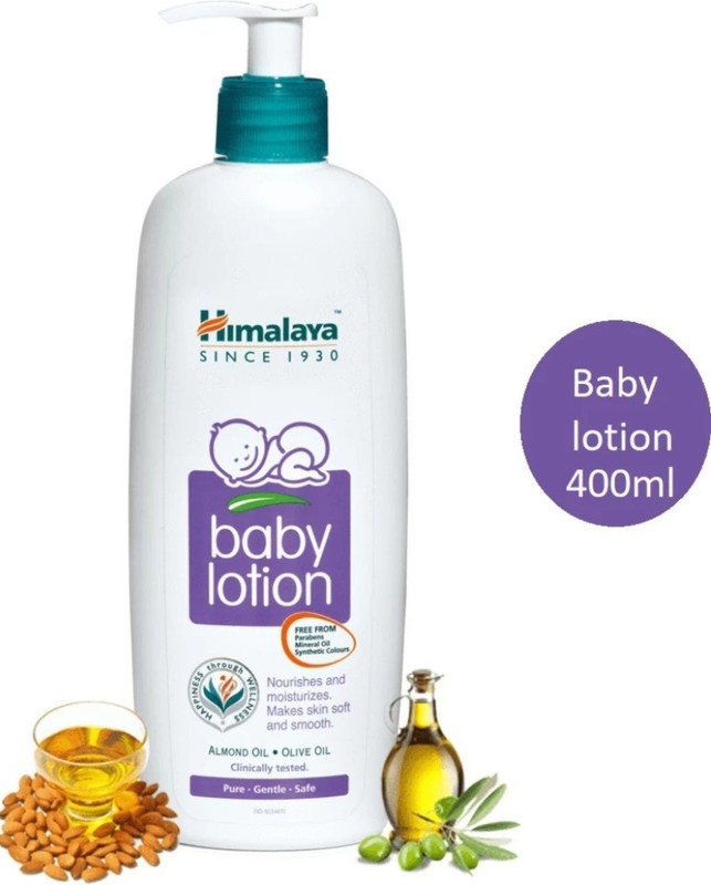 HIMALAYA Baby lotion for Baby Girls & Baby Boys 400ml(400 ml)