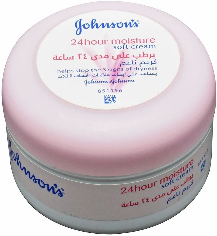 JOHNSON'S 24hour Moisture Soft Cream(200 ml)