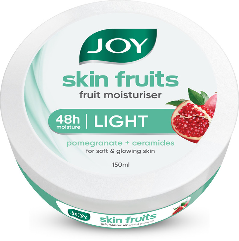 Joy Skin Fruits Fast Absorbing Light Moisturiser Cream with Fruit Vitamins Complex(150 ml)