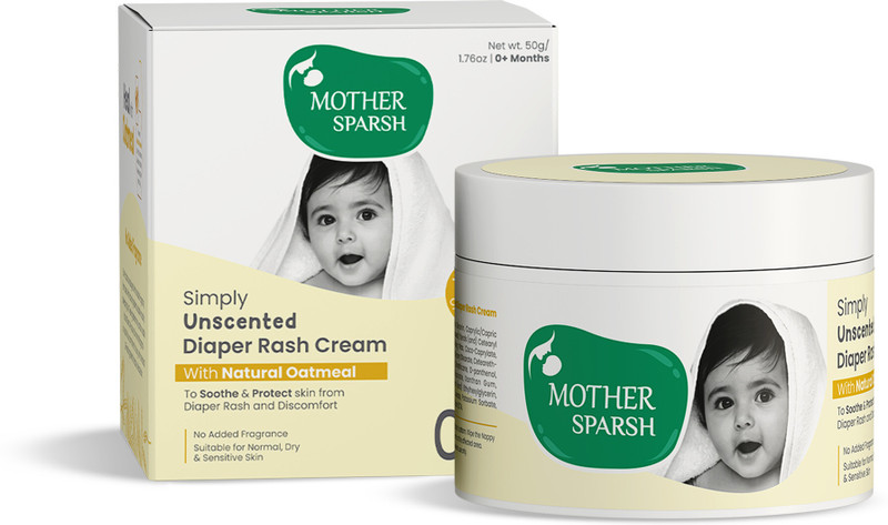 Mother Sparsh Simply unscented diaper rash cream(50 g)