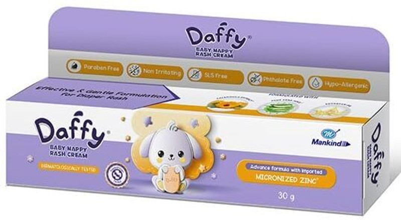 Daffy DaffyBabyNappyRashCream - 30 gm(30 g)