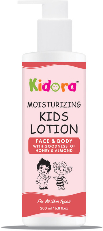 Kidora Baby Lotion for Daily Mositurization | Face & Body Lotion for Kids with Honey(200 ml)