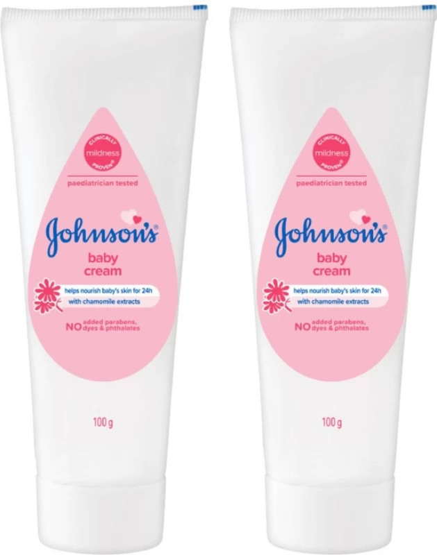 JOHNSON'S Cream 100+100 ( pack of 2 )(200 g)
