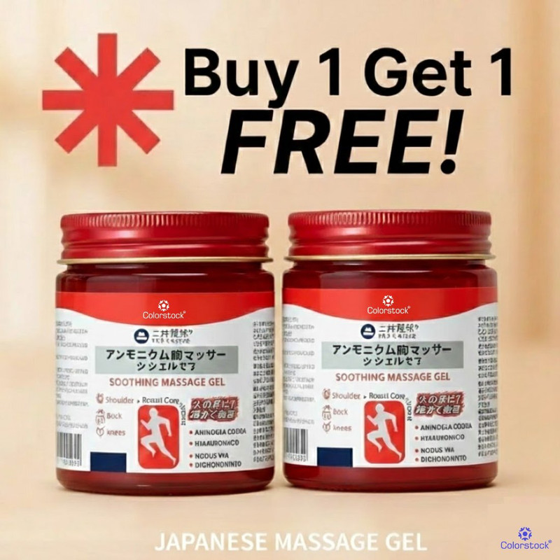 Colorstock Japani Herbal Massage Cream | For Herbal Muscle Ease Fast Absorbing Relief(200 g)