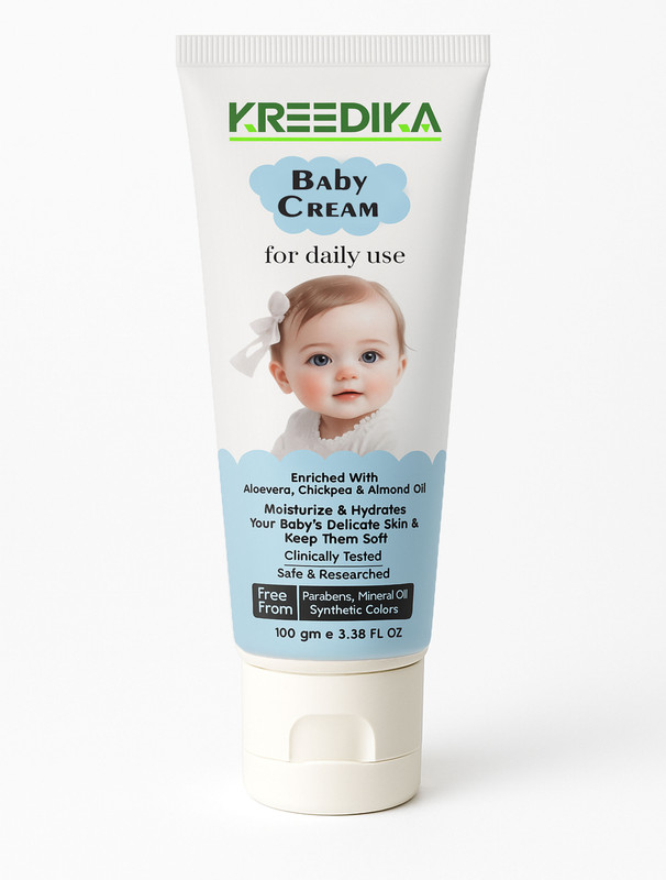 KREEDIKA Baby Cream - Deep Hydration for Soft, Smooth Skin(100 g)