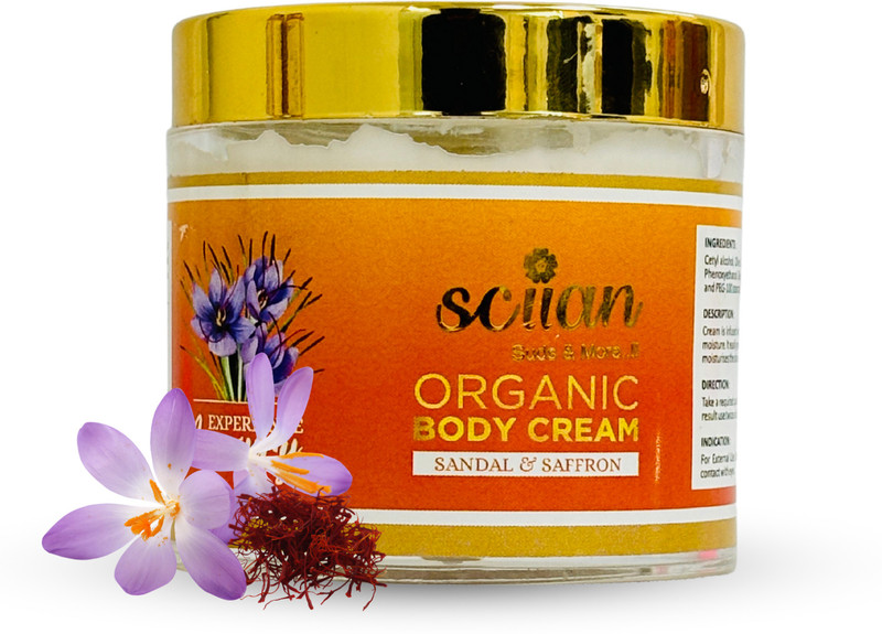sciian Sandal & Saffron Body Cream(100 g)