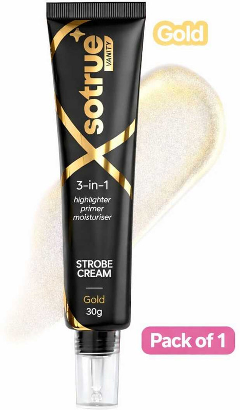 GROOVS Highlight + Prime Strobe Cream Gold(30 ml)