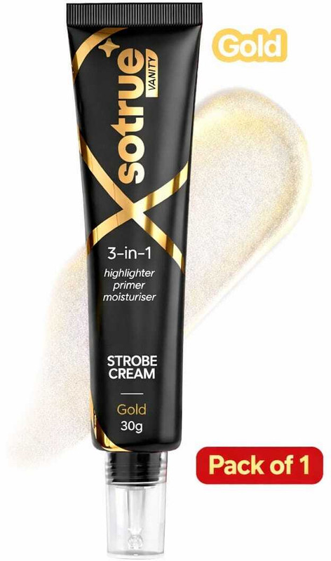 GROOVS Dewy Finish 3-in-1 Strobe Cream Gold(30 ml)