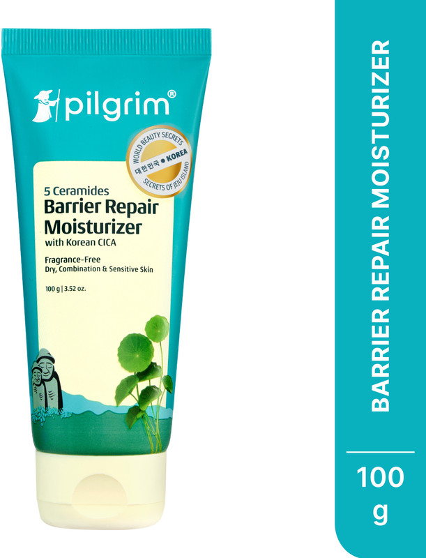 Pilgrim 5 Ceramides Moisturizer with CICA for Barrier Repair & Hydration(100 g)