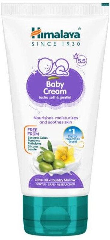 HIMALAYA Soft & Gentle Baby Cream With County Mallow & Olive Oil(200 g)
