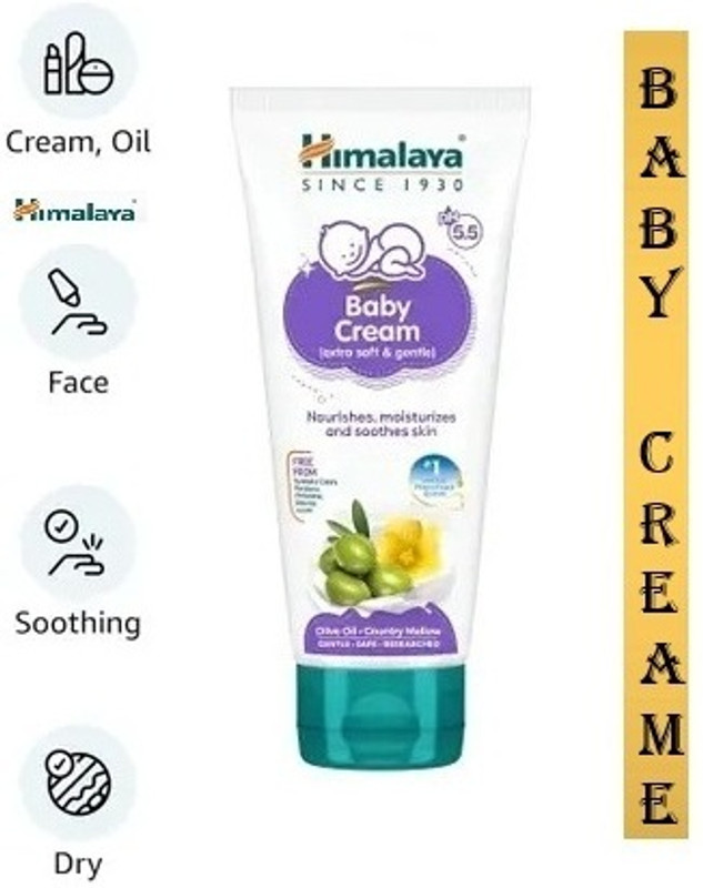 HIMALAYA Baby Cream For Gentle & Soft Skin For Baby 200ml N(200 g)