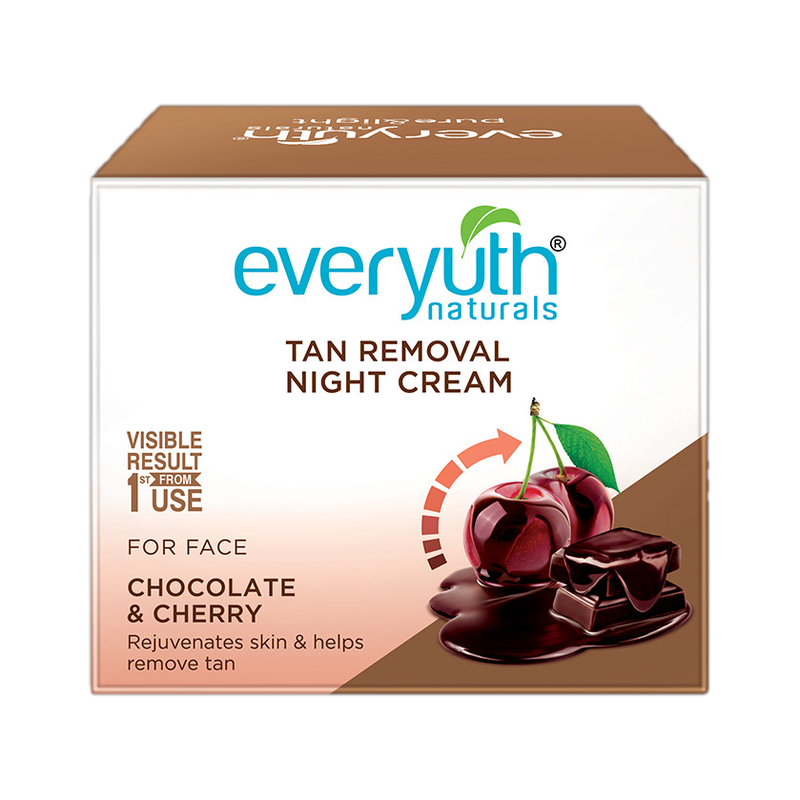 Everyuth Naturals Tan Removal Choco Cherry Night Cream(50 g)