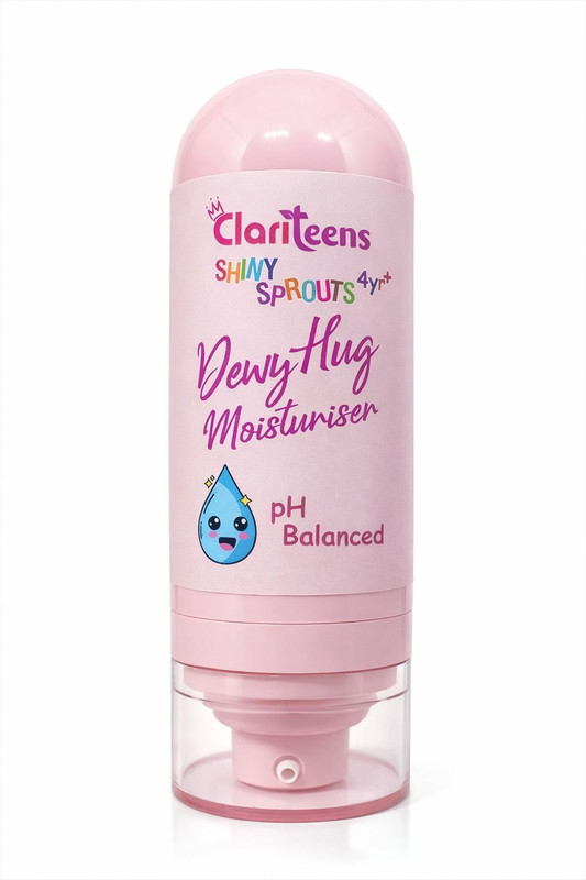 clariteens Kids Moisturizer | Gentle Daily Nourishment for Ages 4+ Derma-Tested(50 ml)