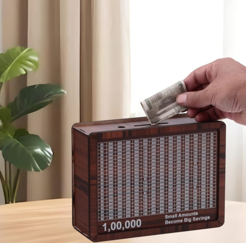 OPRIN MB01 Wooden Money Clip(Brown)
