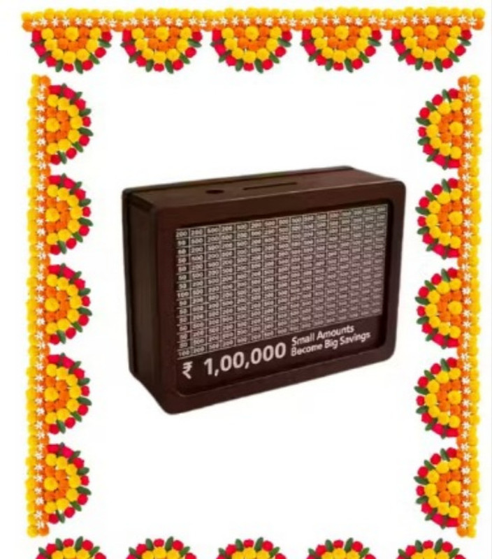 VISHAL 876587 Wooden Money Clip(brown)