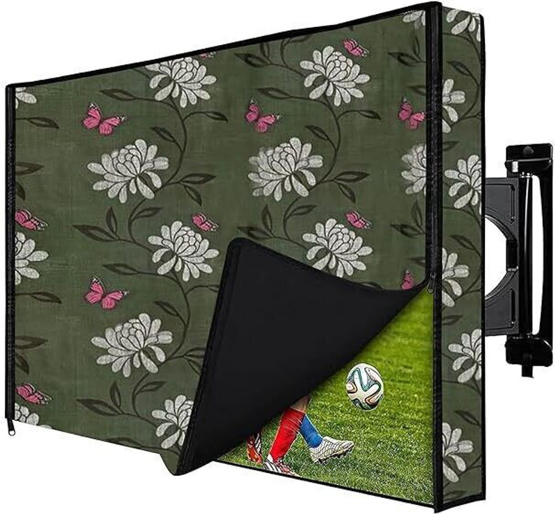 DADADEALS Dustproof Printed LED, LCD TV Cover 43inch|Screen Protector for All Brands Model for 43 inch Thomson, KODAK, Sony, Samsang, Mi Inch Led TV Cover  - 43 INCH-TV-COVER-GREEN(Green)