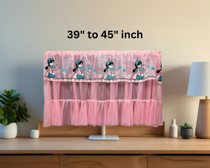 Fashionable House Kanya for 45 inch TV Cover  - Kanya(Pink)