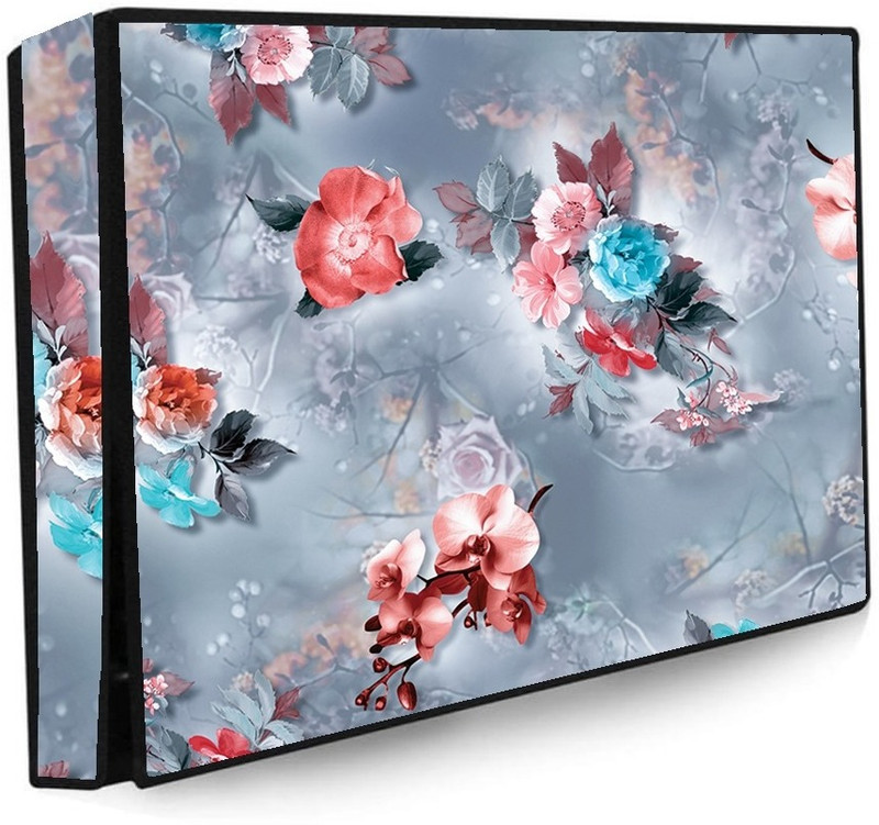Acoma 55 Inch Led TV Cover Waterproof with Transparent Polyethene Layer for 55 inch Led TV Cover for Thomson, KODAK, Sony, Samsang, Mi Led TV Cover  - Led-55-K-Gry-Pnk-FL(Grey, Pink)