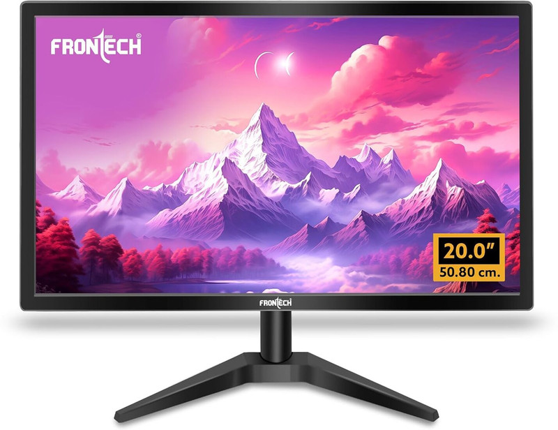 ZEBSTER 50.8 cm (20 inch) HD VA Panel Monitor (Z-GV120)(Response Time: 8 ms, 60 Hz Refresh Rate)