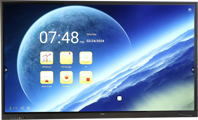 LIMEBERRY Interactive Panel Digital White Boards with Touch TV 165.1 cm (65 inch) 4K Ultra HD IPS Panel Monitor ((LB-IWB-982065))(Response Time: 8 ms, 60 Hz Refresh Rate)