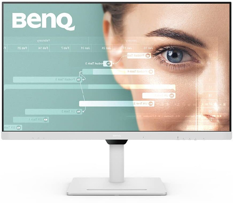 BenQ GW 80.01 cm (32 inch) Quad HD LED Backlit IPS Panel Height Adjustable, 99% Srgb, Eye Safe Certified, Brightness Intelligence, 2Wx2 Noise Filter Speakers, USB-Cwith 65W PD, HDMI, DP, USB Hub, Coding Mode, suitable for Coders & Programmers, Daisy Chain Monitor (GW3290QT)(Response Time: 5 ms, 75 H