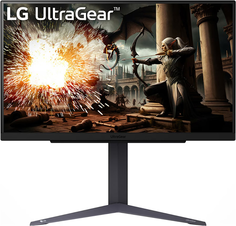 LG Ultragear 68.58 cm (27 inch) Quad HD LED Backlit IPS Panel with HDR10, sRGB 99% (Typ), Tilt/Height/Pivot Stand, HDMI, DP, AMD FreeSync, Gaming Monitor (27GS75Q-BC.ATRKMKN)(NVIDIA G Sync, Response Time: 1 ms, 180 Hz Refresh Rate)