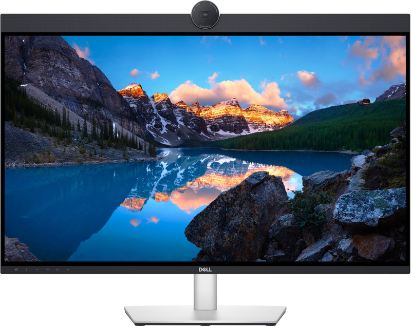 DELL 81.28 cm (32 inch) 4K Ultra HD LED Backlit IPS Panel with HDMI, DP Port in & Out, 3X USB Type-C, 5 xUSB 3.2 Gen 2, RJ45, Headphone Jack, UltraSharp Video Conferencing Monitor (U3223QZ)(Response Time: 5 ms, 60 Hz Refresh Rate)