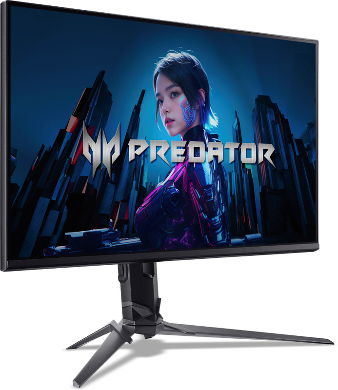Acer PREDATOR 62.23 cm (25 inch) Full HD LED Backlit IPS Panel with HDR 10, 99% sRGB I Eye Care, Ergo Stand, 2 x HDMI, 1DP, Stereo Speakers Gaming Monitor (XB253Q F)(AMD Free Sync, Response Time: 1 ms, 300 Hz Refresh Rate)